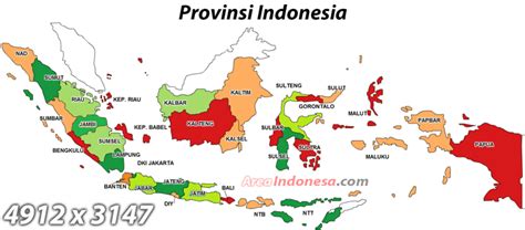 peta indonesia lengkap resolusi tinggi terbaru