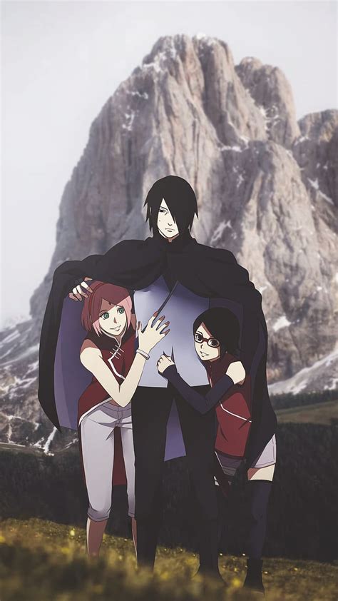 Uchiha Sasuke Family