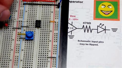 Lm358 Comparator Circuit Diagram