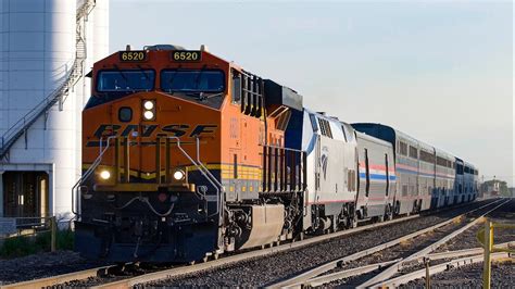 Bnsf Leads A Very Late Southwest Chief Youtube