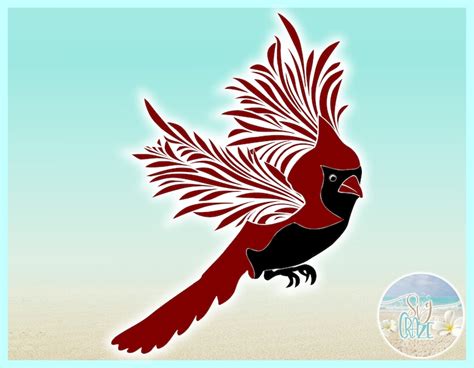 Cardinal SVG Files for Cricut Silhouette Dxf Eps Pdf Png | Etsy