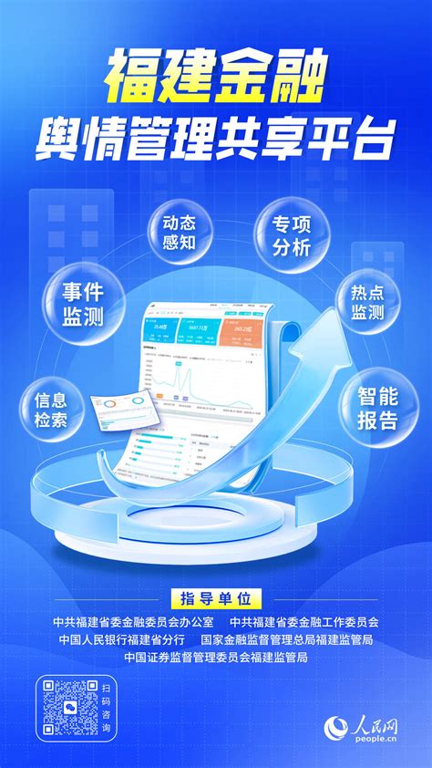 人民网“福建金融舆情管理共享平台”上线 打造金融舆情服务新模式监测工作数据