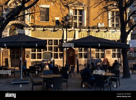 An Exterior Of The Blackfriar Pub On Queen Victoria Street In The City