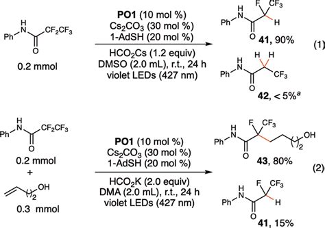 Hydrodefluorination And Defluoroalkylation Of Pentafluoroethyl