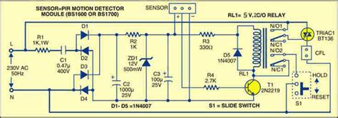 Motion Sensor Circuit Diagram For Lighting | Shelly Lighting