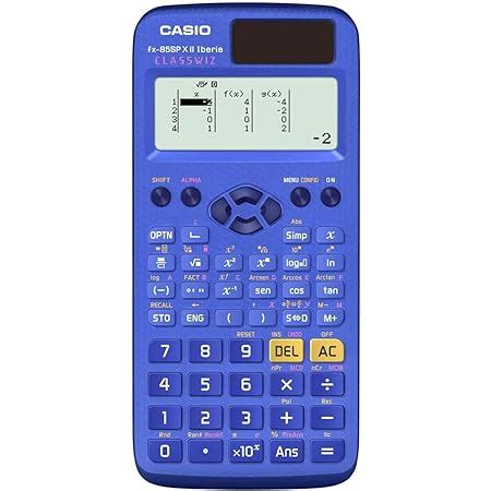 Casio Fx Spxii Scientific Calculator Recommended For Spanish And