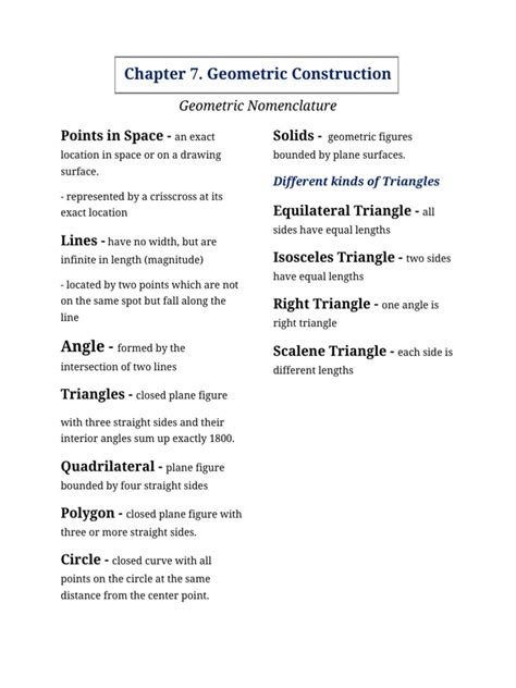 engineering drawing reviewer    triangle shape