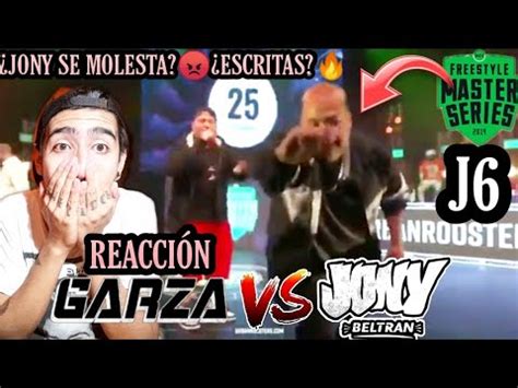 Jony Beltr N Vs Garza Reacci N Batall N A Pura Sangre Y Salseo