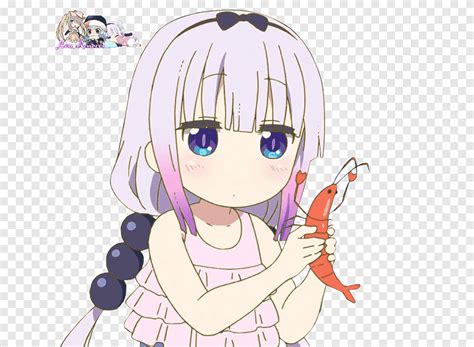 Miss Kobayashi S Dragon Maid Kamuy Anime Kanna Kamui Png PNGEgg