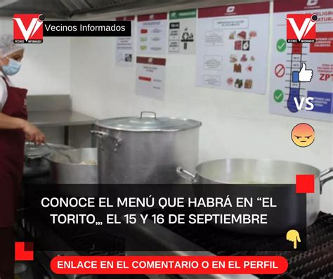 Conoce El Menú Que Habrá En “el Torito” El 15 Y 16 De Septiembre