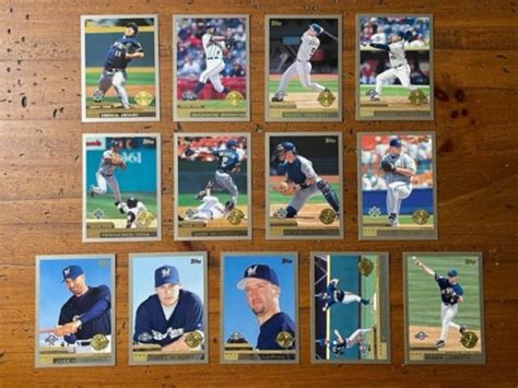 Topps Milwaukee Brewers Team Set Home Team Advantage All