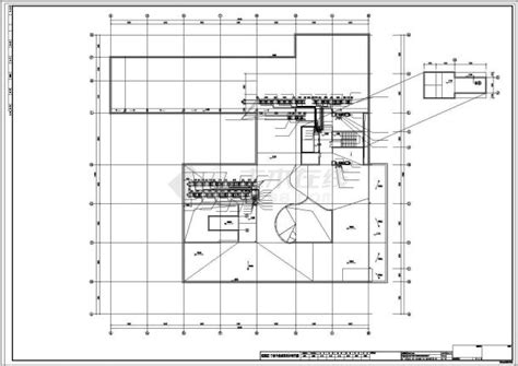 【江苏】多层实验办公楼空调通风及防排烟系统设计施工图（vrf系统）办公建筑土木在线