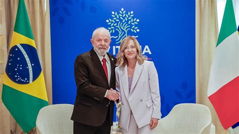 Lula Celebra Una Reuni N Bilateral Con La Primera Ministra De Italia Y