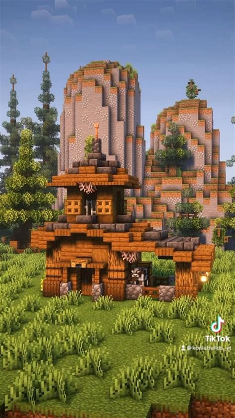 Minecraft: Tower House Tutorial | Cute minecraft houses, Minecraft ...