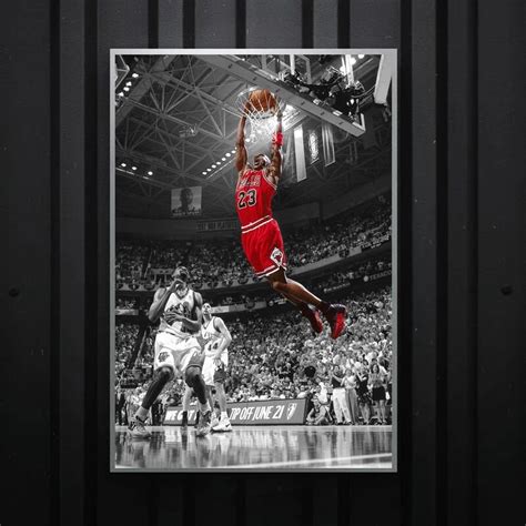 Michael Jordan Poster, Michael Jordan Dunk Poster