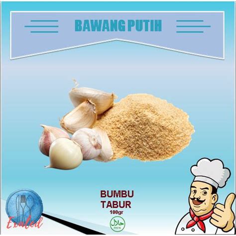 Jual Bawang Putih Bubuk Garlic Powder Gr Premium Bumbu Dapur