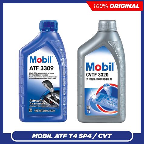 Original Mobil Atf T Sp Mobil Atf Cvt Auto Gear