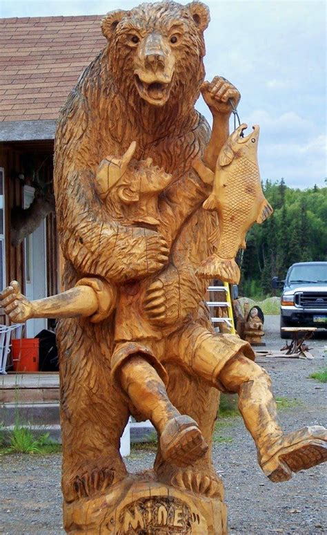 107 best images about Bear Carvings on Pinterest