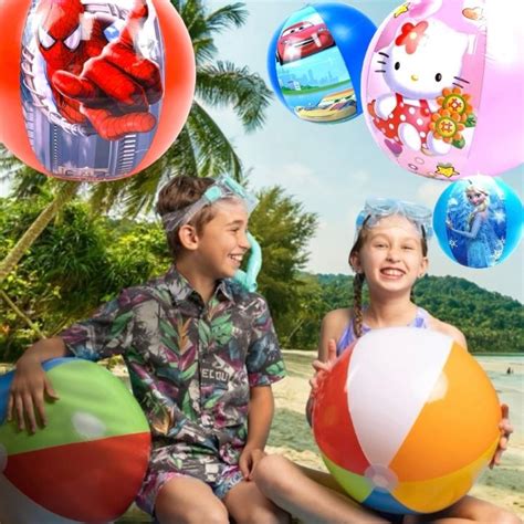 cartoon beach ball inflatable beach ball for kids beach ball adult ...