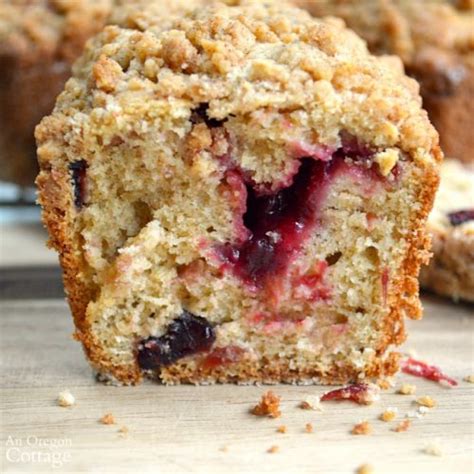 Cranberry Crumb Loaves Or Muffins Recipe An Oregon Cottage