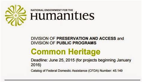 Upfront With Ngs National Endowment For The Humanities Announces New