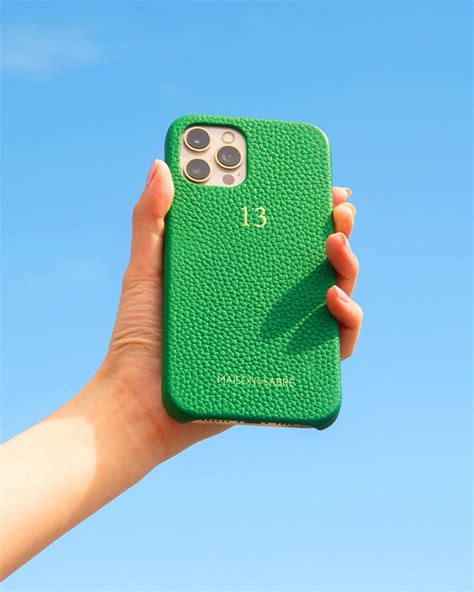 Iphone 13 Personalised Leather Phone Cases By Maison De SabrÉ Iphone