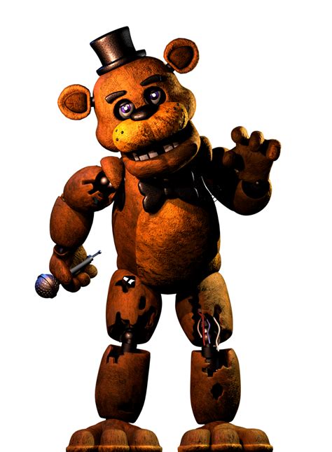 C4d Classic Withered Freddy Fullbody By Zailynth On Deviantart