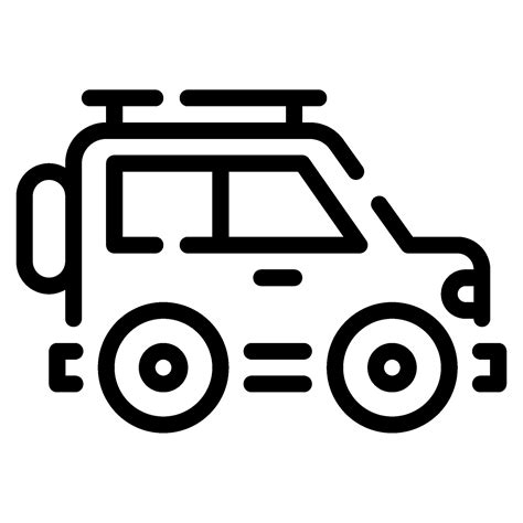 Apagado La Carretera Veh Culo Icono Ilustraci N Para Uiux Infograf A