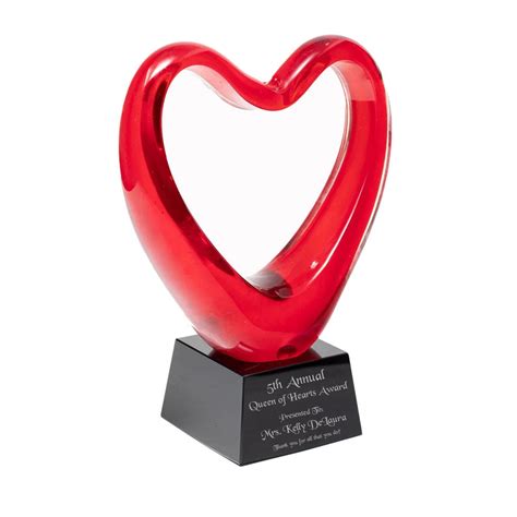 Glass Heart Sculpture – Common Sense Gifts