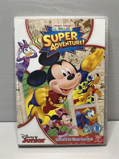 Mickey Mouse Clubhouse Super Adventure Dvd 2015 Eur 11 64