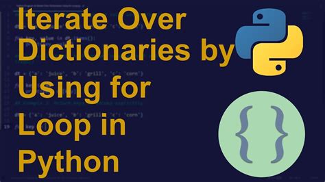 Iterate Over Dictionaries Using For Loop In Python Python Examples Python Coding Tutorial