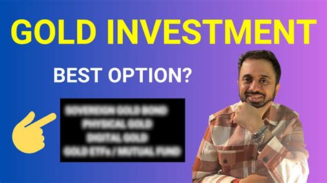 How To Invest In Gold For Beginners In Youtube