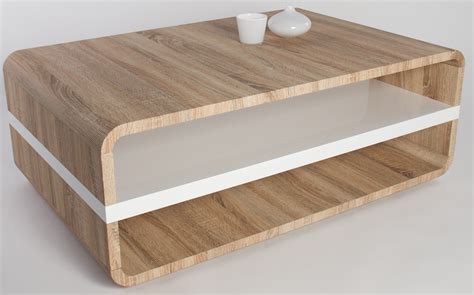 Table Basse En Bois Et Laque Emberizaone Fr