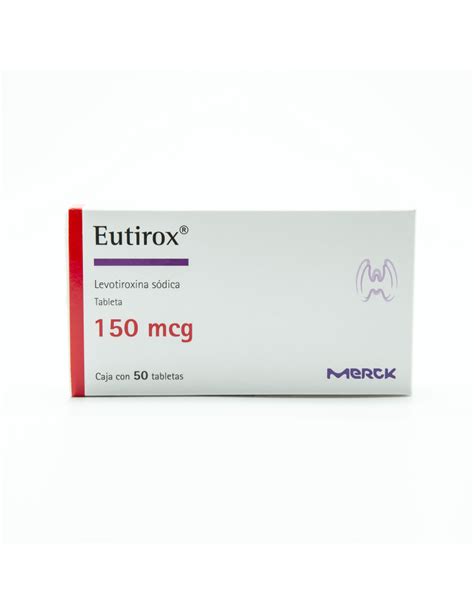 Buy Eutirox 150 150 Mcg With 50 Tablets Merck Levothyroxine Sodium