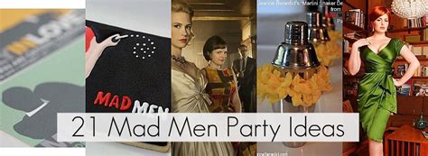 Amazing 21 Incredible Party Ideas For Mad Men Themed Parties Mad Men Party Mad Men Party