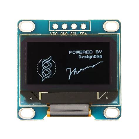 Pcs Geekcreit Inch Pin White Iic I C Oled Display Module