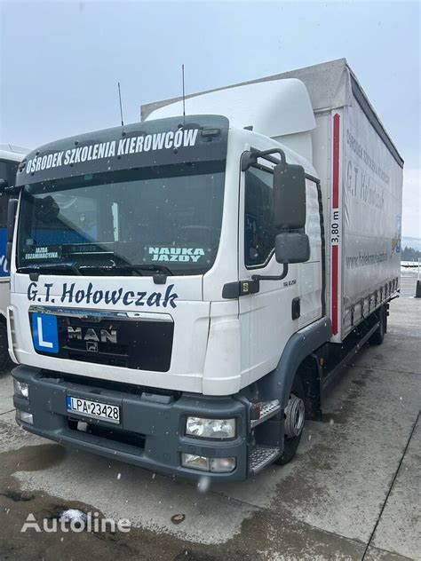 Man Tgl Curtainsider Truck For Sale Poland Jordan W En