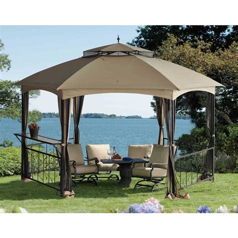 Sunjoy Paolo Ft W X Ft D Steel Gazebo Reviews Wayfair