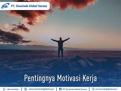 Pentingnya Motivasi Kerja