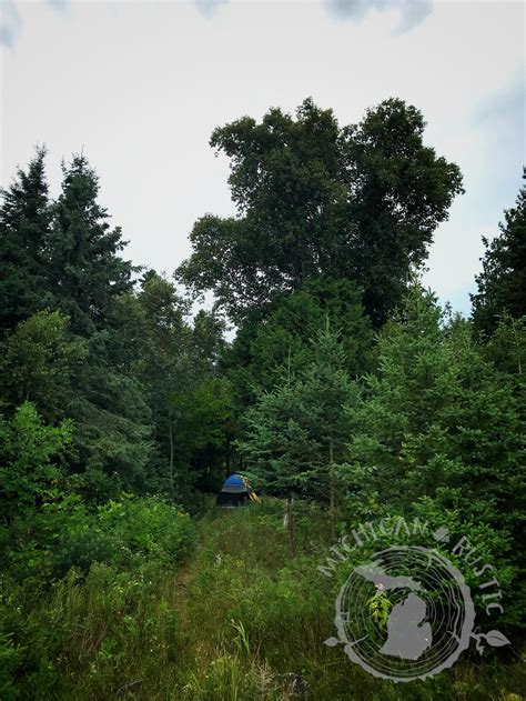 Michigan Rustic Hog Island State Forest Campground Hiawatha