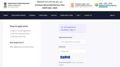 CUET UG 2023 Application Correction Window Closes Today Direct Link