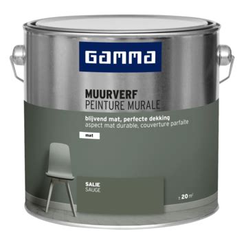 Gamma Gamma Muurverf Mat L Salie Kopen Muurverf Kleur