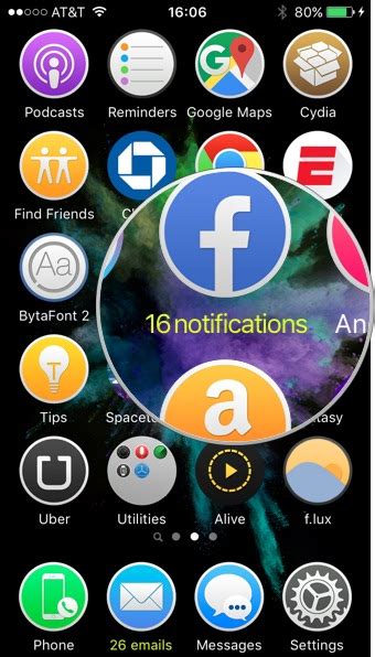 How To Replace Icons Badges With Informative Labels Jailbreak Tweak