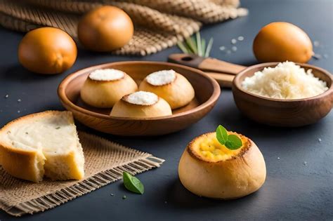 Premium Ai Image Photo Pao De Queijo Brazilian Food Cheese Bread Ai