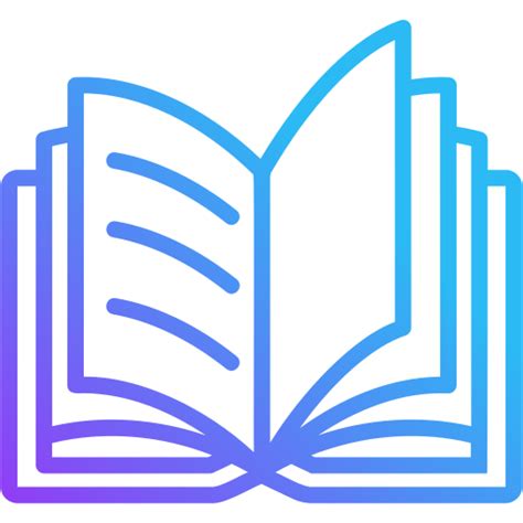 Book Generic gradient outline icon