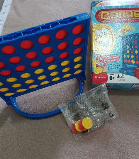 Jogo Connect 4 Jogo De Tabuleiro Hasbro Usado 65893777 Enjoei