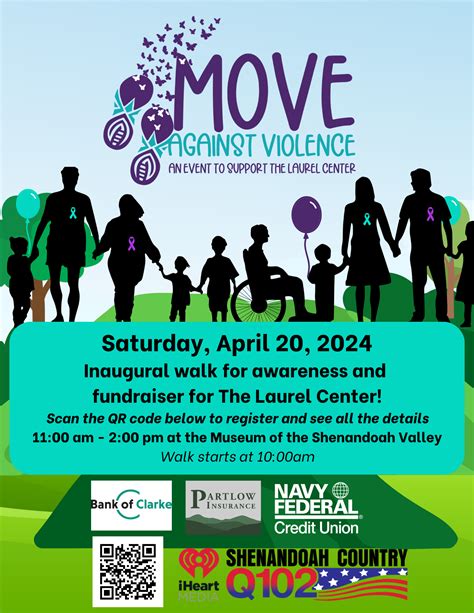 Move Against Violence Walk And Community Event The Laurel Center