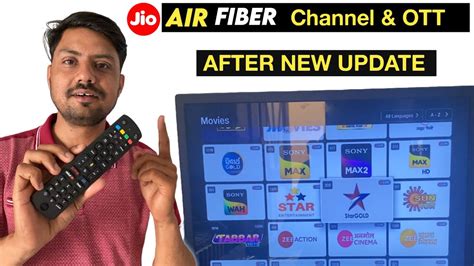 Jio Airfiber New Update Channel Ott App Jio Airfiber Set Top Box