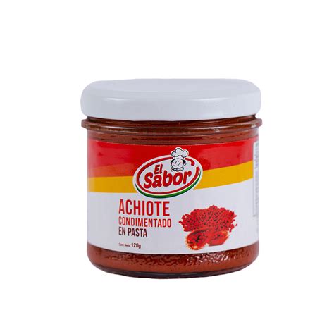 ACHIOTE EN PASTA El Sabor