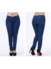 All Match Mid Waist Skinny Comfortable Womans Jeans